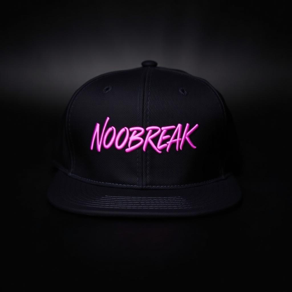 Boné Noobreak preto