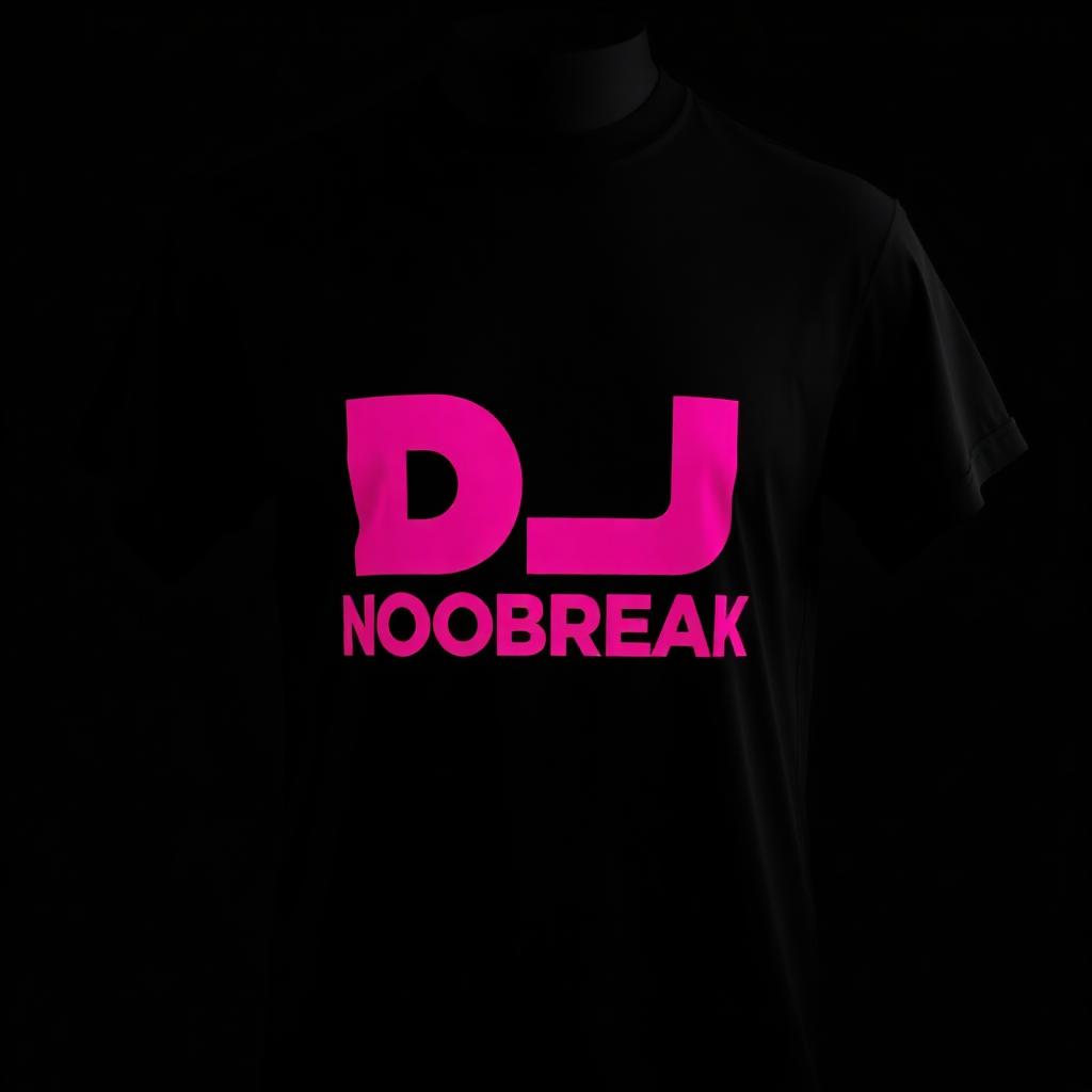 Camiseta Noobreak preta